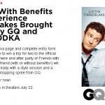 Collaboration between GQ and Skyy vodka