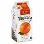 Orange juice Tropicana No Pulp