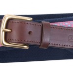 Vineyard Whale Canvas Club Belt