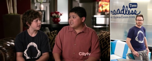Threadless T-shirt  worn by Luke Dunphy from ModernFamily and Threadless' CEO Tom Ryan